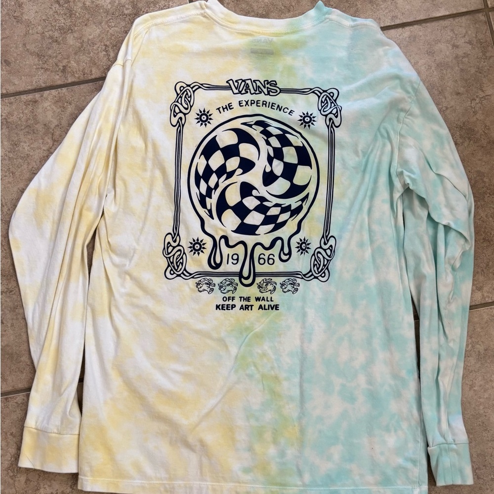 Vans Pastel Tie-Dye Long Sleeve Shirt